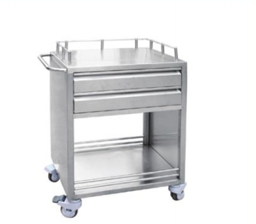 C40 不锈钢送药车(双层)