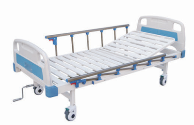 A11 ABS条式单摇床(四脚刹车|六档护栏)